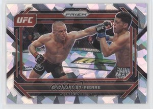 2023 Panini Prizm UFC Ice Prizm Georges St-Pierre #32