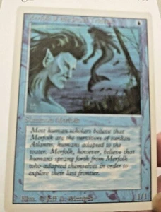 Magic The Gathering Merfolk of the Pearl Trident Edición Revisada Regular Común Regular De Reproducción Ver Desc. - Imagen 1 de 2