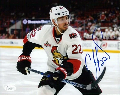 Chris Kelly Ottawa Senators Signed 8x10 Matte Photo JSA Authenticated - Image 1 of 2