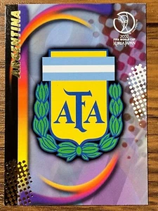 Free Shipping Panini 2002 World Cup Card L1 Argentina Emblem Logo Japanese Edit - Picture 1 of 10