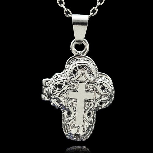 Charm 925 Sterling Silver Christian Jesus Cross Catholic Crucifix ...