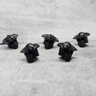 Paquete de 5 bloques de casco de Pascua negro accesorios para minifiguras LOTR GB4BB485 Foto 1 de 3