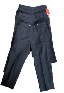 NWT Elbeco Men's Pants Sz 42R Navy Blue Bundle Of 3 Wrinkle Resist Work Utility - Picture 1 of 14