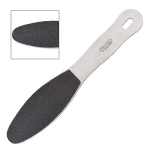Steel Pedicure Foot File Nail Chiropody Hard Dry Skin Remover Double Sided - Picture 1 of 1