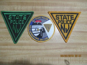 3 new jersey state police patchs - Picture 1 of 3
