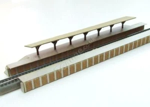 T Gauge 1:450 Scale Station Platform Kit B-005 - Picture 1 of 1
