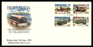 MayfairStamps Bermuda FDC 1996 CAPEX 96 Transportation in Transition Combo First - Picture 1 of 2