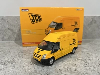 Corgi - Ford Transit Van (Mk 7) - JCB - CC14301 - 1:50 Scale - Mint/New - Image 1 of 4