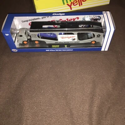 M2 MACHINES HAULERS, 1968 DODGE L600 COE, 1968 DODGE GTS 340, R74 24-10 - Image 1 of 4