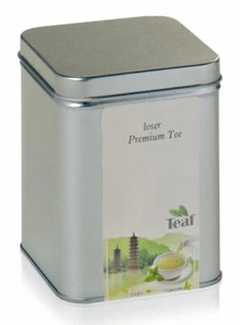 ORANGE MIT SCHALEN - Aromatisierter schwarzer Tee - in Teedose (100g) - Bild 1 von 2