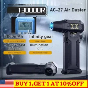 AC-27 Upgraded Air Duster - Hochleistungs-Elektrischer Luftentfeuchter zur Staubreinigung ~ - Bild 1 von 15