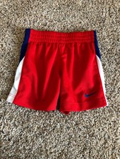 Nike 12 Months Athletic Red Shorts 