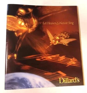 Dillard's 1993 Let Heaven & Nature Sing Christmas Catalog 104 Pages - Picture 1 of 1