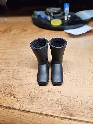 GI JOE Square Toe Boots / shoes- FOR 12" ACTION FIGURE  1/6 SCALE 1:6 21st - Image 1 of 4