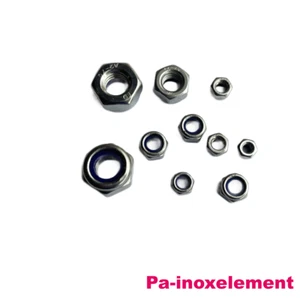 Sicherungsmuttern DIN 985 Edelstahl A2 Stopmuttern M2 M3 M4 M5 M6 M8 M10 bis M16 - Bild 1 von 1