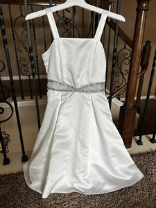 Speechless Kids White Formal Party Dress Girls Size 16 - Picture 1 of 5