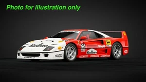 1/10 Lexan Clear RC Car Body Shell for FERRARI F40 WT190mm - Picture 1 of 6