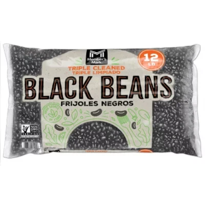 Member's Mark Black Beans, 12 lbs – Bulk, Pantry Essentials - Image 1 of 4