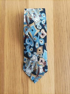Vintage Elegance London Novelty "Playing Cards" Silk Tie - Picture 1 of 4