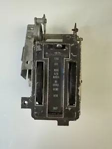 6262642 OEM 1972-1976 Chevrolet Corvette AC & Heater Control Unit - Picture 1 of 7