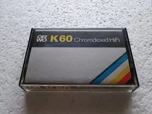 ORWO K60 chromdioxid HiFi MC Kassette Cassette Tape gebraucht - Bild 1 von 6