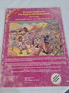 D&D B2 Dungeon Module The Keep On The Borderlands - Picture 1 of 2