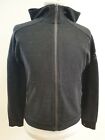 P199 BOYS ADIDAS GREY SPECKLED STRETCH TRACKSUIT JACKET HOODIE 11-12 YEARS