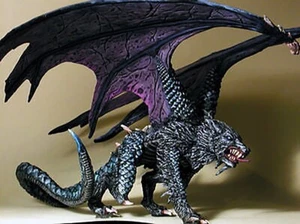 Magnificent Egos Uncommon Character MEO4009 Malryte - Half Dragon Dire Wolf -D&D - Picture 1 of 1