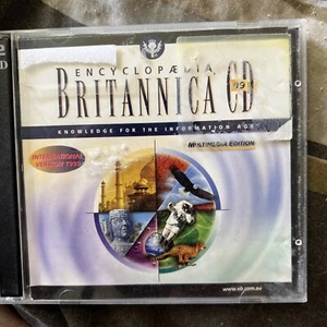 encyclopaedia britannica Cd 99 Multimedia Edition 2Cd(b79/27)free Postage - Picture 1 of 2