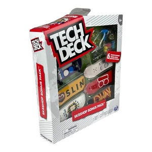 TECH DECK SK8SHOP Bonus Pack Plan B Sheckler Finger Skateboard 6 Tavole Nuovo - Foto 1 di 2
