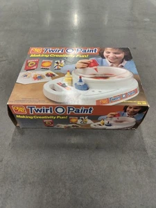 Vintage 80s 1989 TWIRL O PAINT No 509 Ohio Art Kit Complete Art Kit New Open Box - Bild 1 von 8