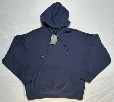 NEW G/Fore Circle G's Oversized French Terry Hoodie Men's Medium Twilight Blue - Image 1 of 4