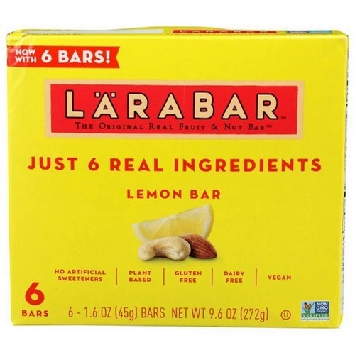 Barra de limón 9,6 OZ (caja de 8) de Larabar Foto 1 de 1