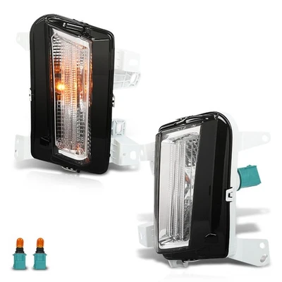 Halogen Parking Signal Light Front Left+Right Fit For 2017-2019 Cadillac XT5 Foto 1 de 4