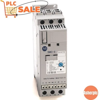 AB 150-C43NBR SMC-3 43A Smart Motor Controller 150C43NBR New Sealed - Image 1 of 4