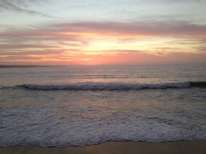 MONTEREY BEACH SUNSET Photo Print / U Pick Size - Picture 1 of 1