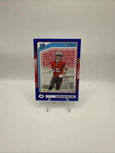 2024 Donruss #388 Jalen McMillan Press Proof Blue - Picture 1 of 2