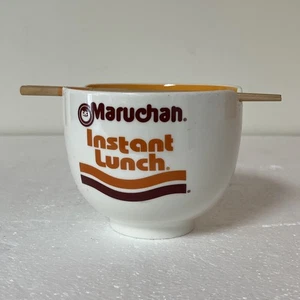 Ceramic Ramen Noodle Bowl + Chopsticks Set - Picture 1 of 6