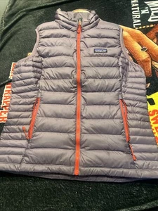 Patagonia Daunen Pullover Weste Damen Größe M Lila - Bild 1 von 7