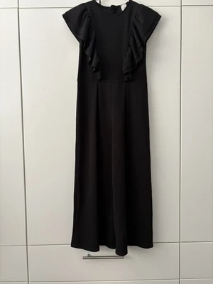 Girls Black Trouser Play suit Age 11-12 River Island - Image 1 of 3