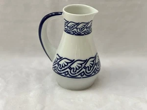 NUOVA Sargadelos Spagna Crema in Porcellana, Lattiera Bianco Blu - Foto 1 di 8