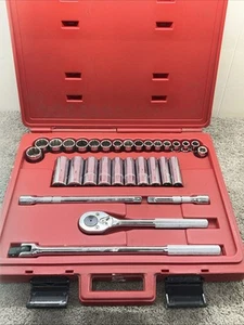 Proto® TorquePlus™ J54214 Socket Set, 12 Points, 1/2 in Drive, 30 Pieces 84775 - Picture 1 of 8