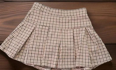 American Eagle женские XS плиссированные вязаные клетчатые борзые зубы академия рекомендуемая розничная цена производителя 49 долл. США - Изображение 1 из 4