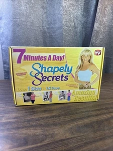 Shapely Secrets 7 Minutes A Day Greer Childers 2007 Motionless Exercise Open Box - Imagen 1 de 10