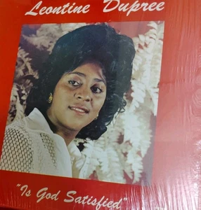 Leontine Dupree - Is God Satisfied VG+ Vinyl LP Savoy  - Picture 1 of 7