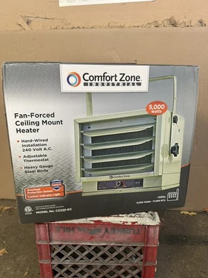 Calentador de garaje industrial Comfort Zone CZ220-EC 5000W 240V nuevo Foto 1 de 3