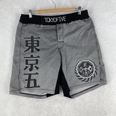 Pantalones Cortos Tokyo Five Talla 34 Japoneses MMA Lucha Blanco Negro Raro Descatalogado Foto 1 de 4