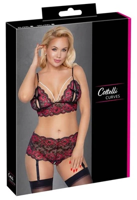 Cottelli Lingerie - Damen Dessous-Set, Gr. 3XL/4XL - Bild 1 von 4