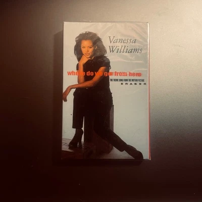 Sealed Vanessa Williams Where Do We Go From Here Single Cassette  FREE SHIPPING Foto 1 de 2