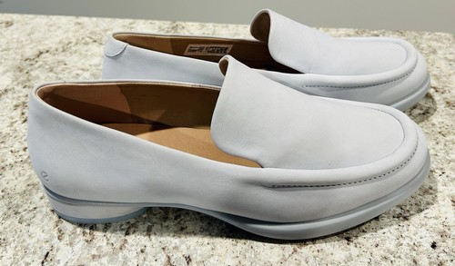 NUOVO mocassino donna Ecco Sculpted LX Air Blue in pelle taglia US 8 8 5 EU 39